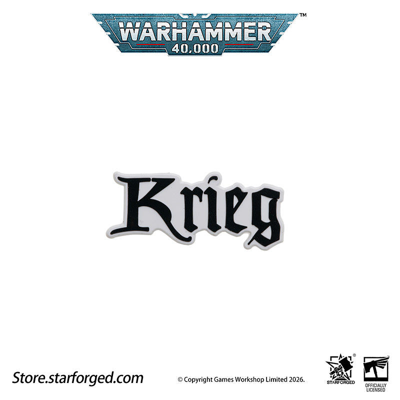 Starforged Warhammer 40K Astra Militarum Patch Collection Warhammer Gifts Fashion Accessories