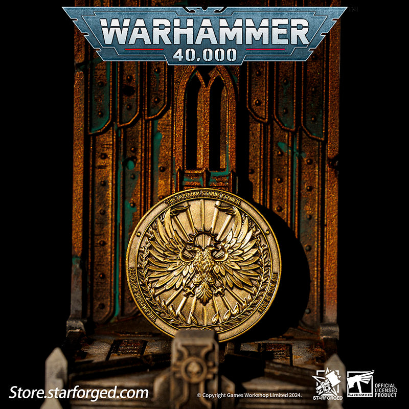 Warhammer 40K Collectible Coin Imperium of Man Terra Planetary Commemorative Coin Other