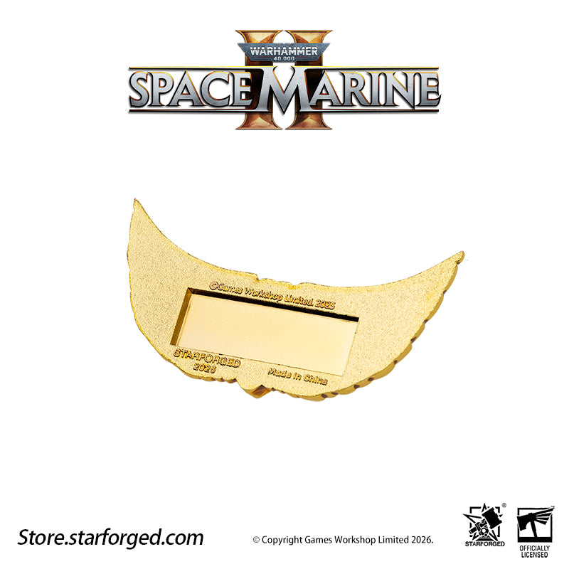 Starforged Warhammer 40K Space Marines Imperial Fist Imperalis Pin Badge Men's Fashion Jewelry Warhammer Mens Gifts The Imperial Fists were the VII Legion of the twenty original Space Marine Legions, the sons of the Primarch Rogal Dorn. They were one of the nine legions which remained loyal during the Horus Heresy, after which it was reorganised according to the Codex Astartes and divided into Chapters.&nbsp;  "Primarch-Progenitor, to your glory and the glory of him on earth!"