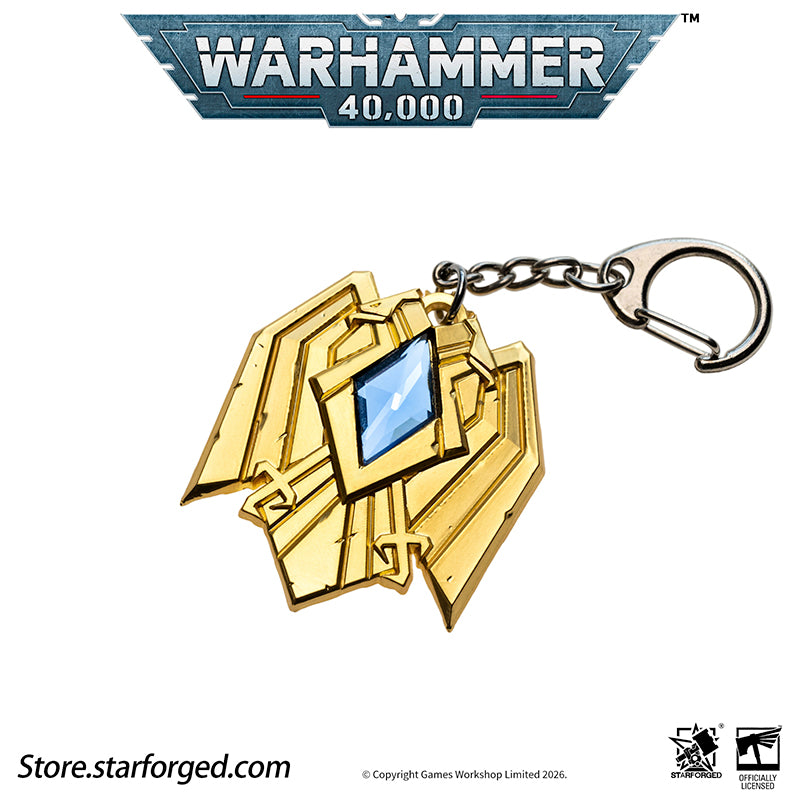 Starforged Warhammer 40K Space Marines Adeptus Custodes Signat Extremis Key Chain Men's Fashion Jewelry As the guardians of the Throne, the Adeptus Custodes decide who may enter the Emperor's throne room, and when. This is their supreme authority on Terra. These guardians are the mightiest warriors of humanity.To the Space Marines, they hold a significance akin to that which the transhuman warriors hold to ordinary Guardsmen—an elite caste so elevated that their raw power and will are utterly insurmountable