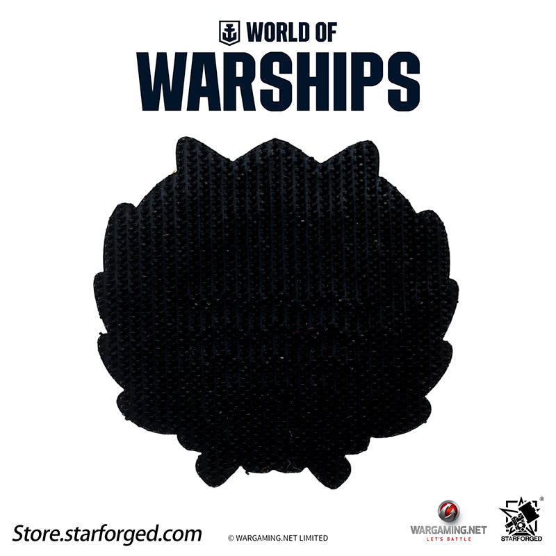 Starforged World of Warships WOWS Trendy Plaque Velcro Game Peripherals Wargaming License
