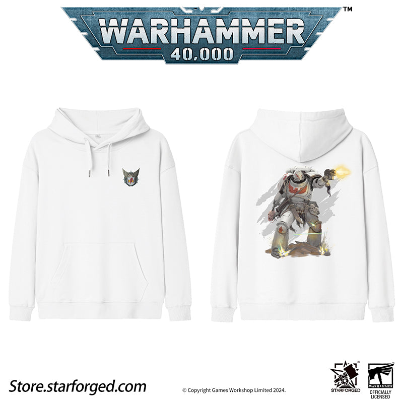 Starforged Warhammer 40K Honor Guard Series Themed Hoodie Space Marines 2 Men's Sweatshirts Other