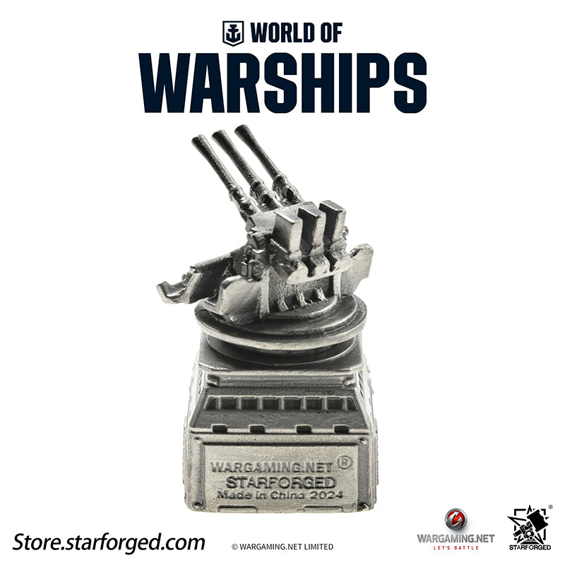 Starforged World of Warships Armament Turret Keyboard Keycaps Game Peripherals Official Authorization