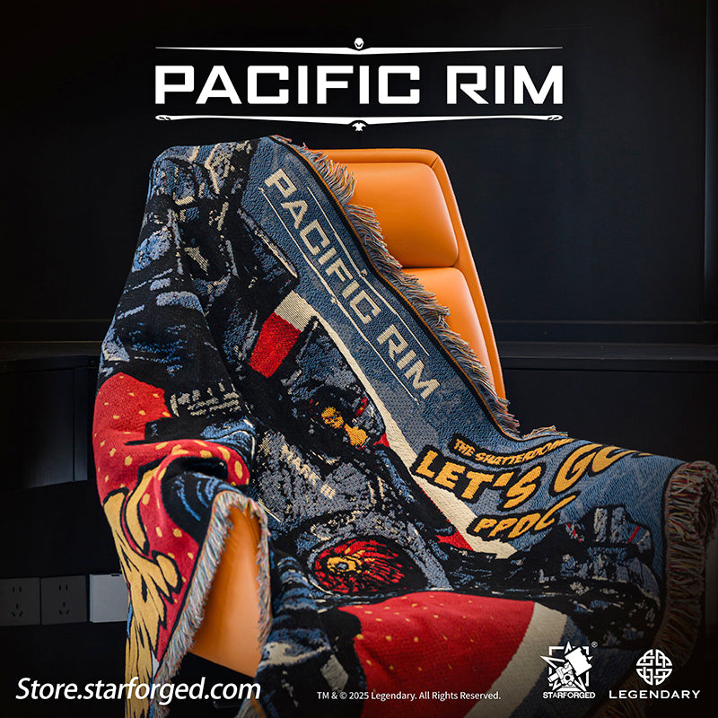 Starforged  Pacific Rim “Gipsy Danger, Forward!” – Pacific Rim Themed Wall Tapestry Movie Merchandise Officially Authorized