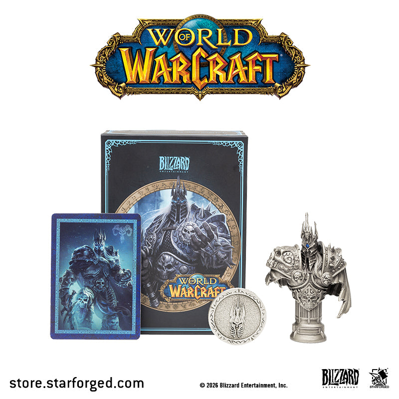 Starforged World of Warcraft Lich King Legendary Collector's Edition Wax Set Men's Fashion Accessories Officially Authorized
