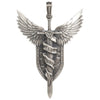 Starforged Lion El'Jonson Warhammer 40K Dark Angels Necklace Men's Space Marines Pendant Sterling Silver