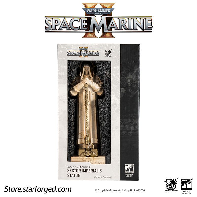 Amidst a galaxy engulfed in flames of war, the Aquila is a symbol familiar to every citizen of the Imperium. It is said that one of its eyes gazes into the future, while the other looks back upon the past.

The Imperium is locked in an eternal war for survival, and to humanity, the Aquila stands as the final beacon of hope amidst the darkened stars. The decrees of Terra are far from merciful, and the rule of the Imperium is by no means benevolent. Yet, under the golden wings of the Aquila, humanity finds sh