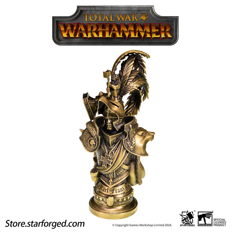 Starforged Warhammer Total War Seal of the Emperor Karl Franz Prince Atldorf Wax Seal Collectible Coin Set Other