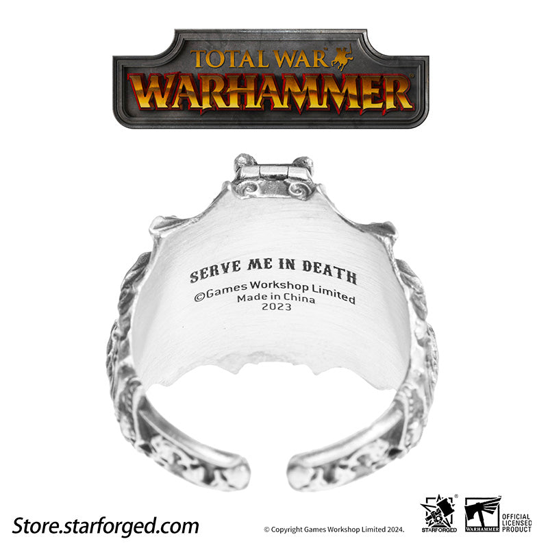 Rings of Immortal Oath Total War Warhammer III Isabella & Vlad Couple's Ring Starforged