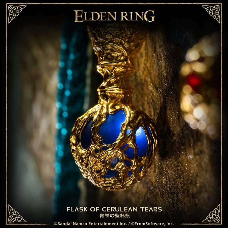 Starforged Flask of Crimson Tears ELDEN RING Men's Necklace Pendant Game Props Boyfriend Gift