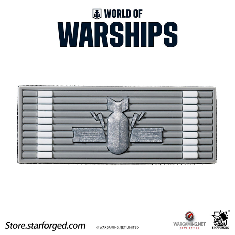 Starforged World of Warships  Game Damage Counting Logo Velcro Men's Accessories Other