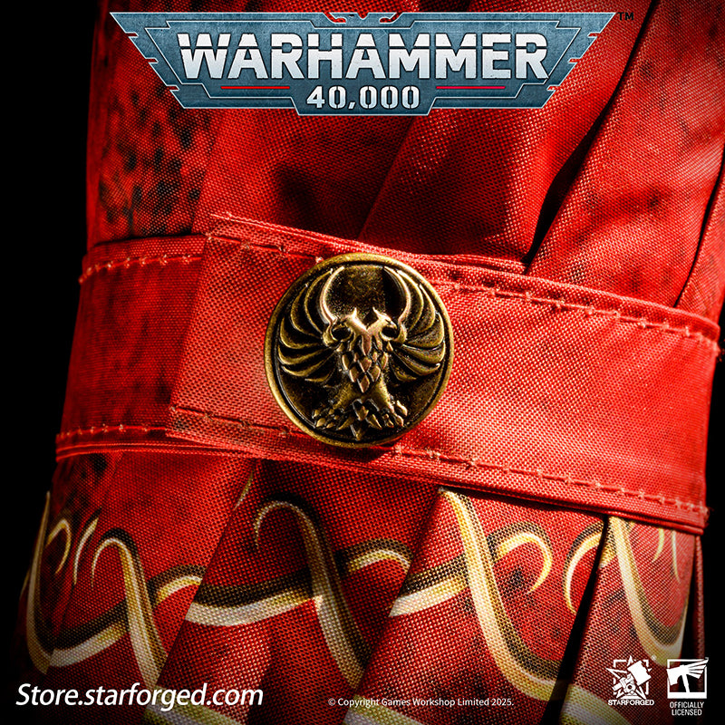 Starforged Warhammer 40K Adeptus Custodes Misericordia Umbrella Men's Accessories Birthday Gift Other The Misericordia is the signature shortblade wielded by the Adeptus Custodes. Each neophyte who ascends to the ranks of the Emperor's chosen is bestowed this mastercrafted blade - a weapon as elegant as it is lethal. Wrought in auric alloys and luna silver, its haft is perfectly balanced to its bearer's grip, while its machine-spirit commands molecular disruption fields capable of breaching even Terminator 