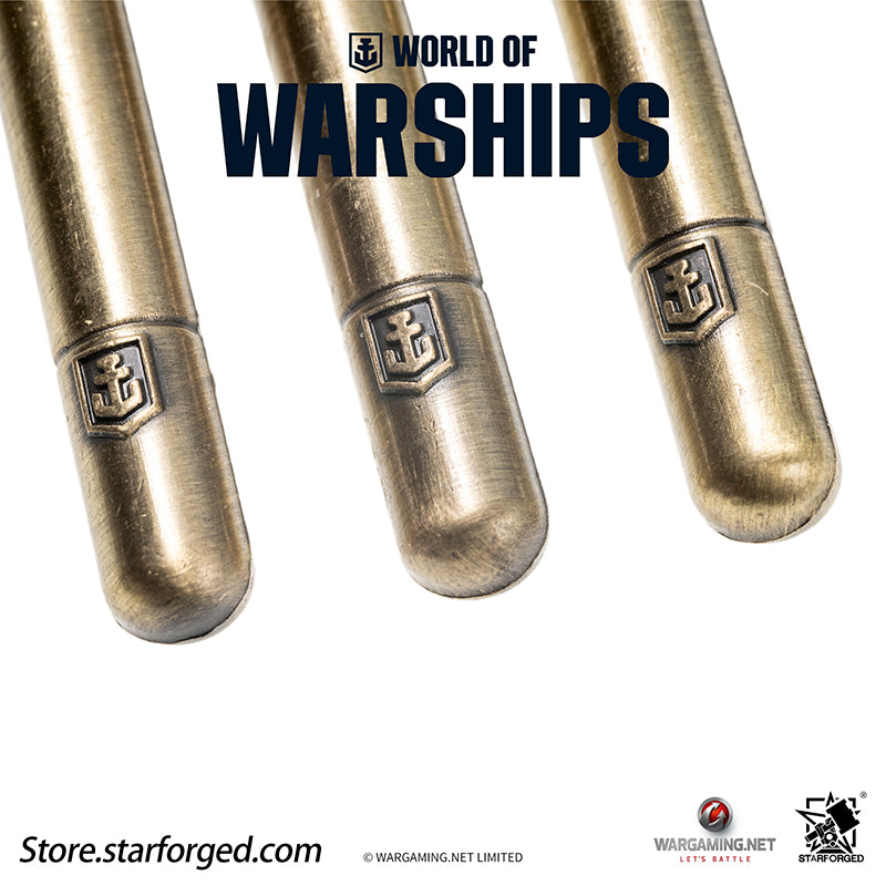 Starforged World of Warships WOWS Torpedo Keychain Game Peripherals Wargaming License