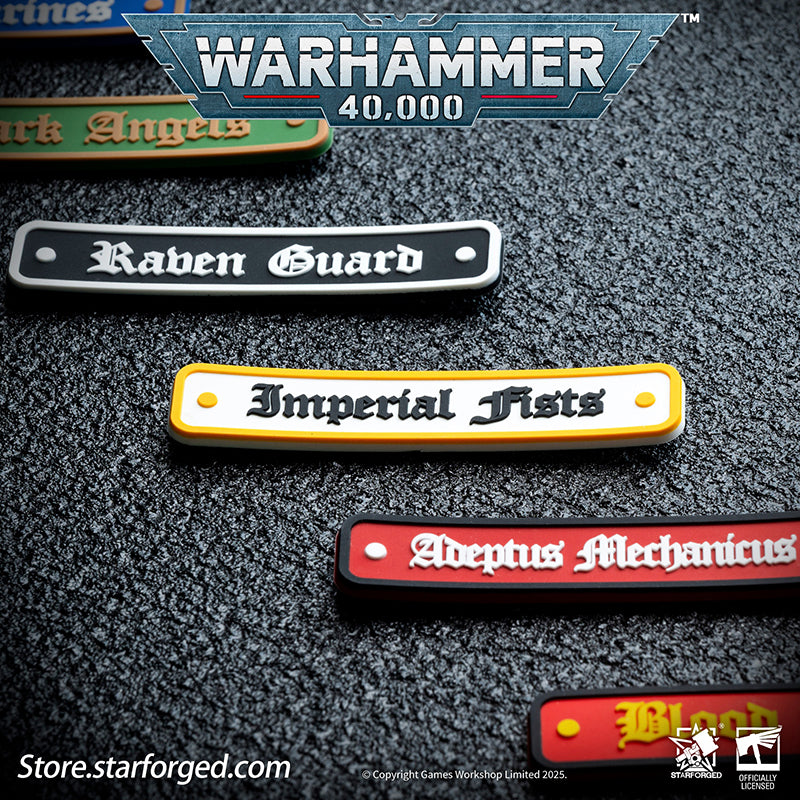 Starforged Warhammer 40K Adepta Sororitas Defenders of Terra Honor Patch Collection Men's Gift Accessories In the war-torn universe of Warhammer 40K, the Emperor's wrath stretches across the stars. The armed forces of the Imperium stand as an iron tide guarding a decaying civilization, driven by fanatical devotion to "mankind's supremacy" and desperate struggle. This includes the Adeptus Astartes, the Mechanicus, the Inquisition, and more.Under the Emperor's name, in an "age of no peace," these forces both 