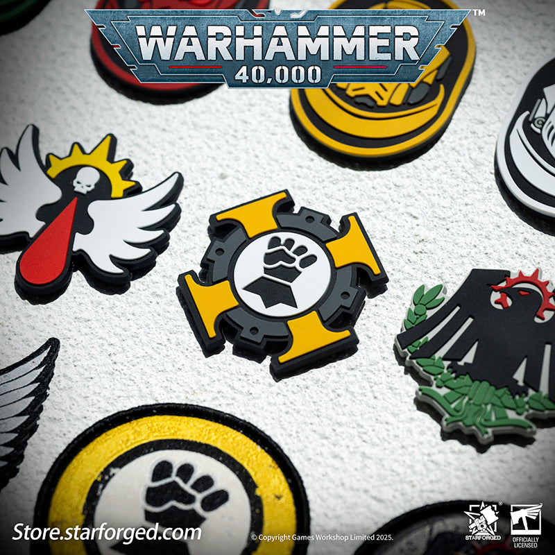 Starforged Warhammer 40K Adepta Sororitas Defenders of Terra Honor Patch Collection Men's Gift Accessories In the war-torn universe of Warhammer 40K, the Emperor's wrath stretches across the stars. The armed forces of the Imperium stand as an iron tide guarding a decaying civilization, driven by fanatical devotion to "mankind's supremacy" and desperate struggle. This includes the Adeptus Astartes, the Mechanicus, the Inquisition, and more.Under the Emperor's name, in an "age of no peace," these forces both 