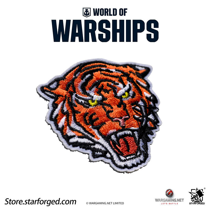 Starforged World of Warships WOWS Trendy Plaque Velcro Game Peripherals Wargaming License