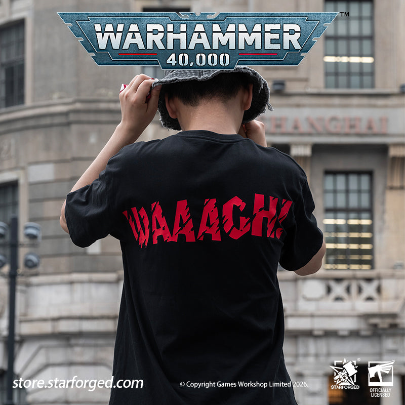 Starforged Warhammer 40K Orks Counsill of Clan-Bosses Set Men's Fashion Accessories Warhammer Merchandise Gifts Orks Counsill of Clan-Bosses Bandana  Only the toughest Orks earn a place on the Counsill of Clan-Bosses. This bandana is the perfect accessory for any aspiring Warboss wanting to get involved in the next Waaagh!.  Orks Counsill of Clan-Bosses Canvas Belt  Buckle up with a belt worthy of the biggest and meanest Warboss, complete with Ork glyphs along the strap - a great addition to any Ork fan’s a