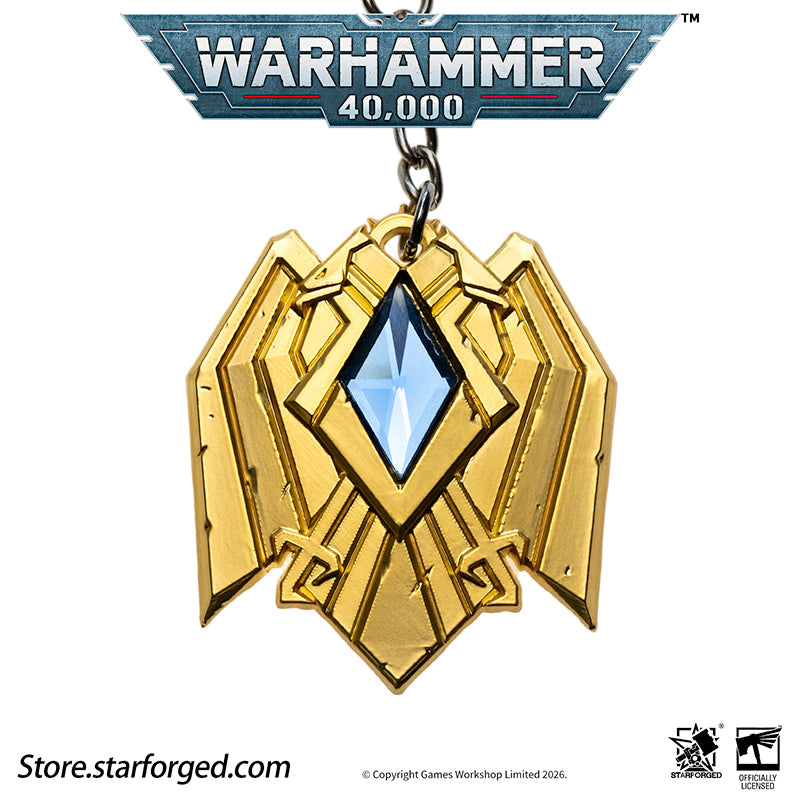 Starforged Warhammer 40K Space Marines Adeptus Custodes Signat Extremis Key Chain Men's Fashion Jewelry As the guardians of the Throne, the Adeptus Custodes decide who may enter the Emperor's throne room, and when. This is their supreme authority on Terra. These guardians are the mightiest warriors of humanity.To the Space Marines, they hold a significance akin to that which the transhuman warriors hold to ordinary Guardsmen—an elite caste so elevated that their raw power and will are utterly insurmountable