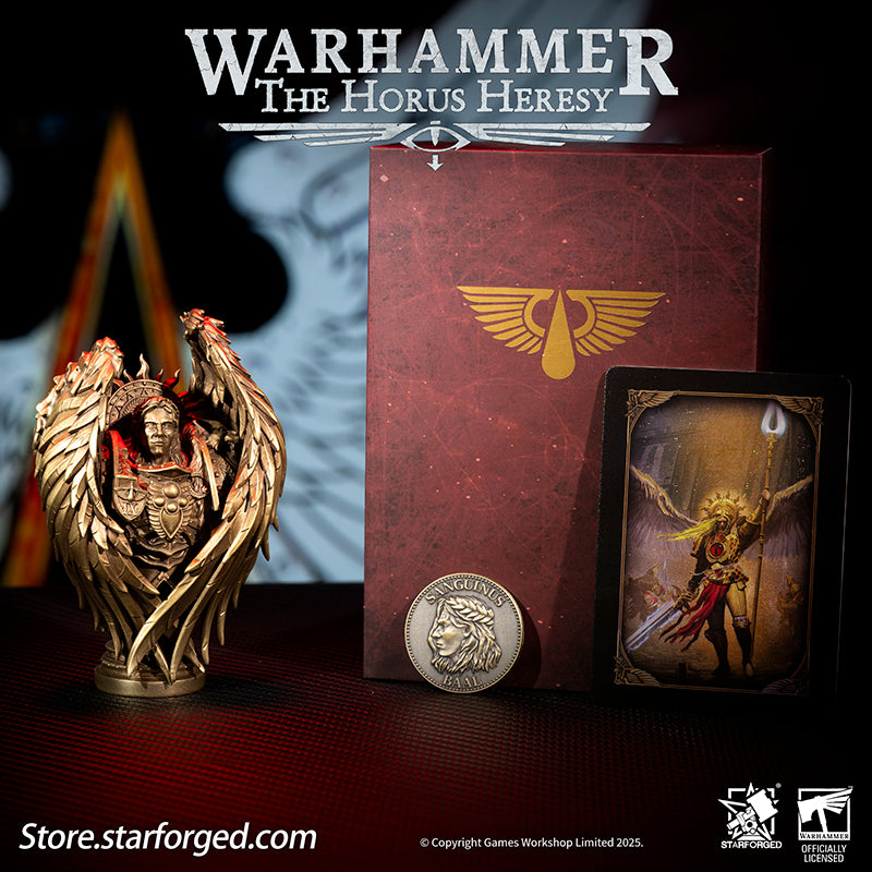 Starforged Warhammer 30K Blood Angels Sanguinius Wax Seal Set Men's Jewelry Accessories