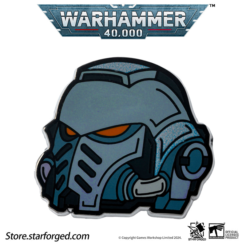 Starforged Warhammer 40K Brooch Space Marines Pin Badge Refrigerator Magnet  Men's Metal Chapter Badge