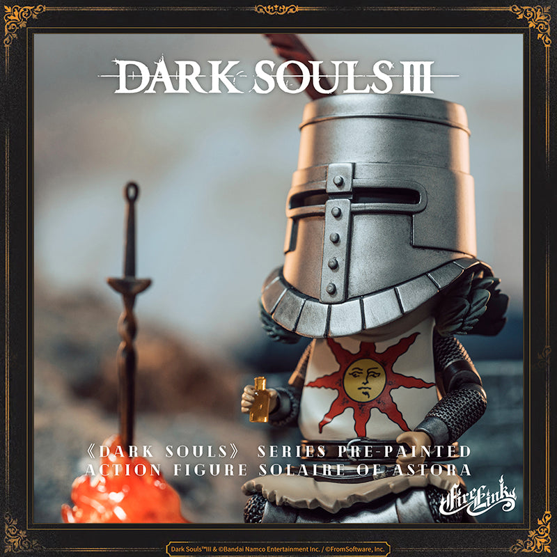Starforged  DARK SOULS Solaire of Astora Game Character Figures Statue Model Bandai authorized