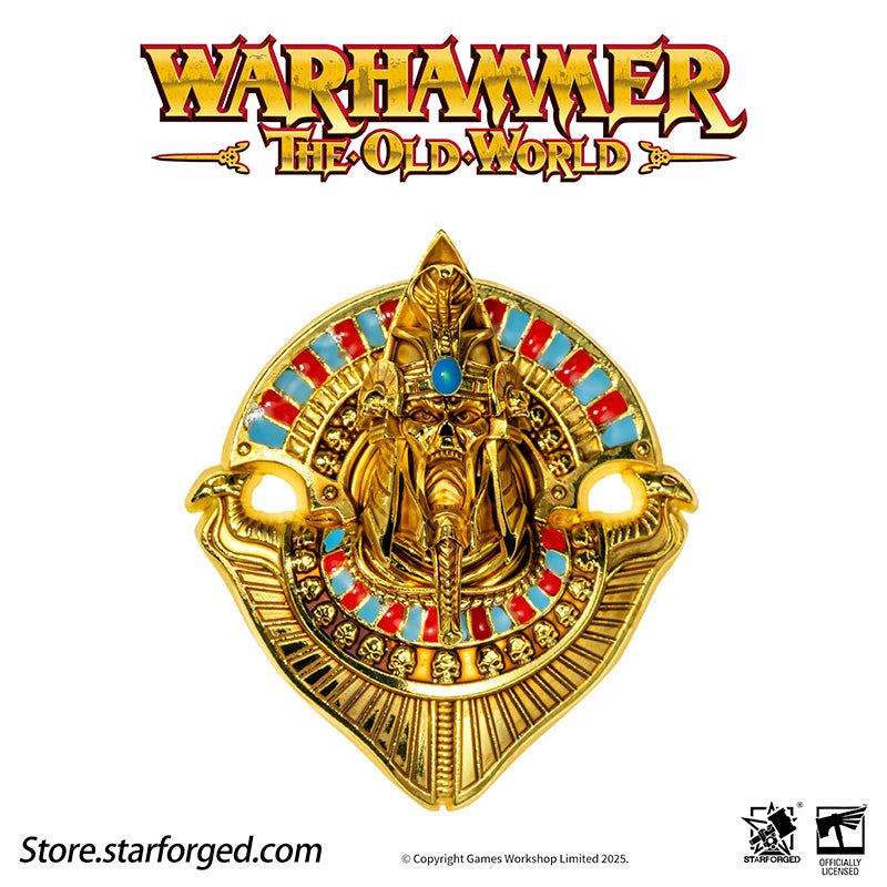 The Tomb Kings were the ancient rulers of Nehekhara, a region in the southern lands of Araby resembling a mix of Egyptian and Mesopotamian cultures. Their attire and religious practices reflect Egyptian influences, while their civilization coexisted with other nations akin to those of Mesopotamia. Nehekhara was divided into various territories, each ruled by a different prince.

This kingdom was deeply rooted in religious beliefs, with its rulers convinced that they would continue to reign in the afterlife.