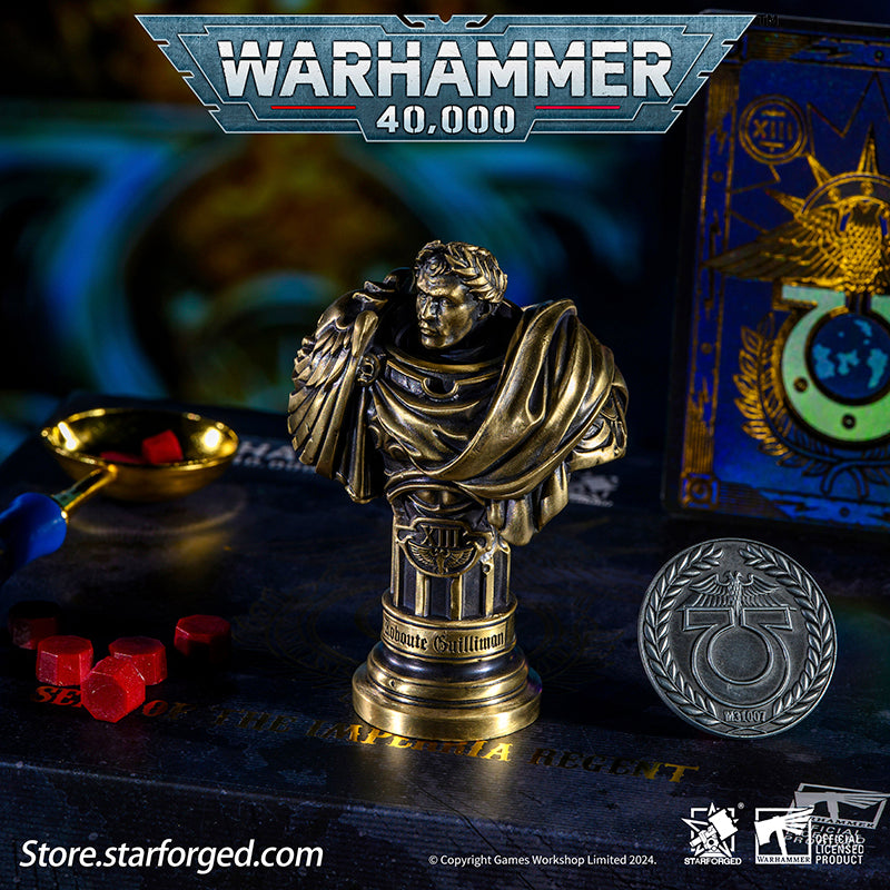 Starforged Seal of the Imperial Regent Roboute Guilliman Busts