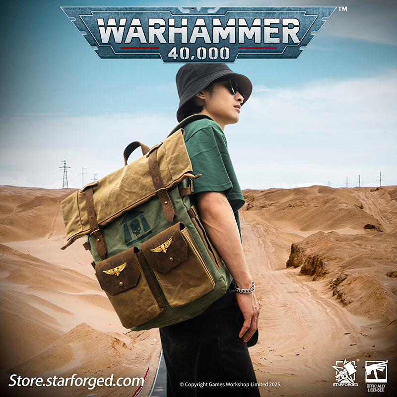 Starforged De Gloria Cadia Support Backpack MK.Ⅲ Warhammer 40k Cadian  Astra Militarum Men's Bag Other