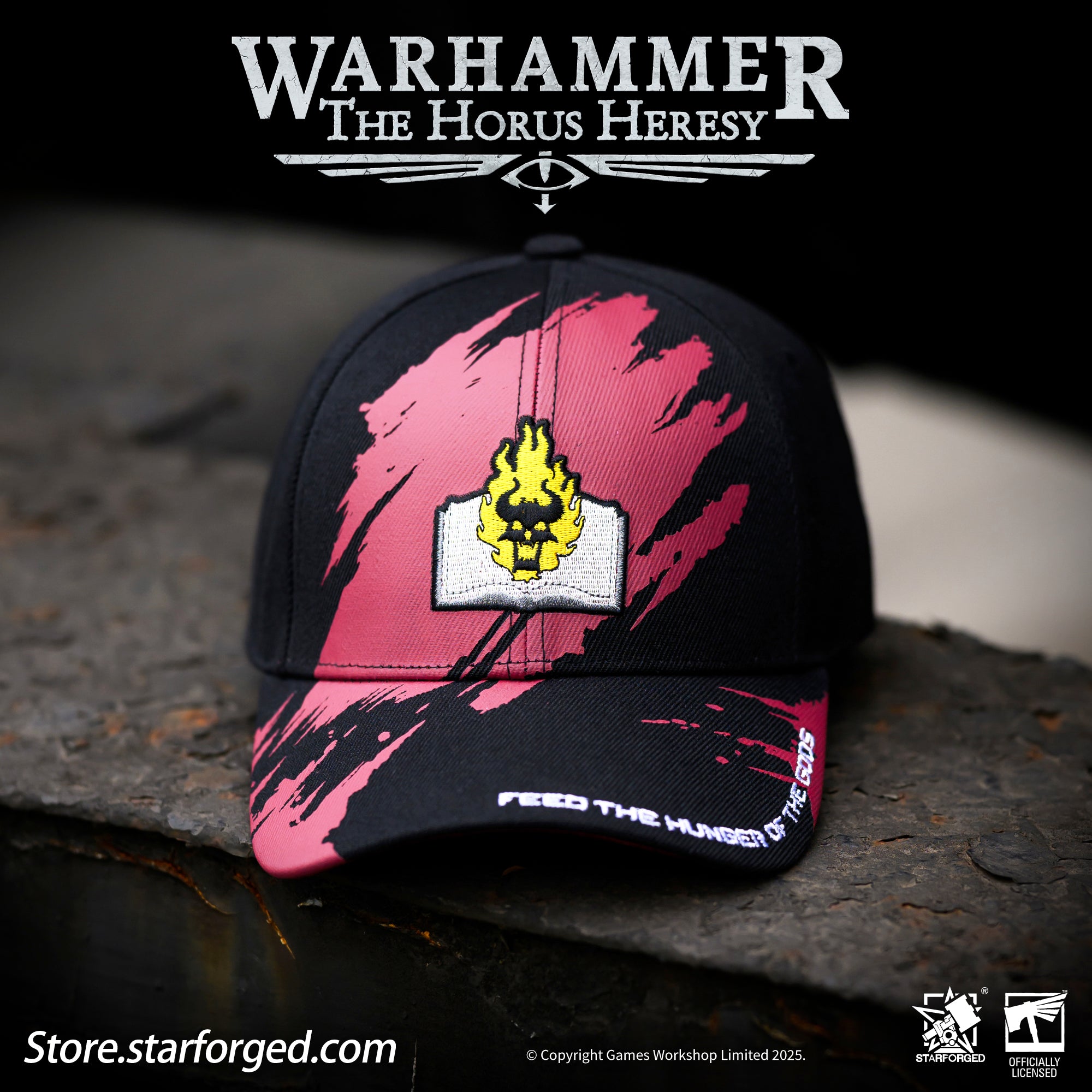 Starforged Warhammer 40K Chaos Faction Themed Hats Baseball Peaked Cap Other