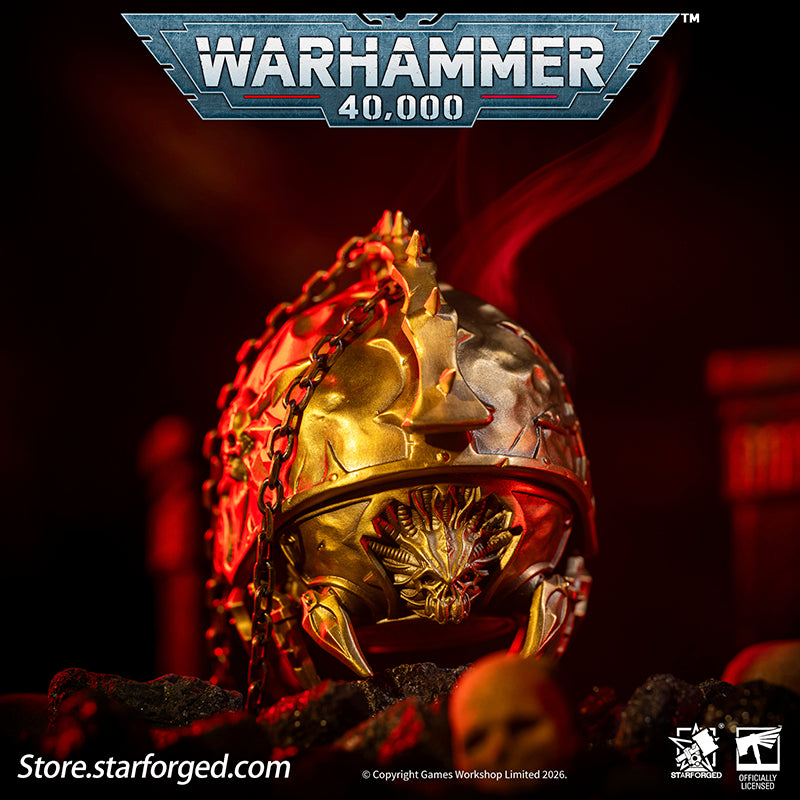 Starforged Warhammer 40K Chaos Space Marines Dark Mechanicum Thurible Incense Burner Men's Fashion Jewelry