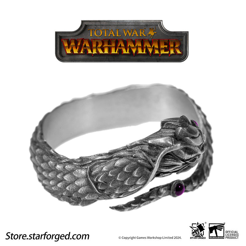 Starforged  Total War Warhammer III Dragons of Cathay  Zhao Ming & Miao Ying Dragon Ring Game Peripherals Set
