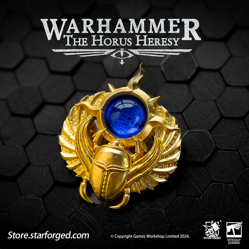 Starforged Warhammer 30K The Horus Heresy Space Marine Thousand Sons Prosperine Scarab Occult Armourial Pin Men's Fashion Jewelry Pin Badge The Scarab Occult(Lexicanum), also known as the Sekhmet or Magnus's Veterans equipped with tactical Dreadnought armor and serve as the elite force of the Thousand Sons. Their period of greatest activity was during the Great Crusade and the Horus Heresy. Today, the Scarab Occult also includes the Scarab Sorcerers responsible for remotely controlling the Scarab Terminator