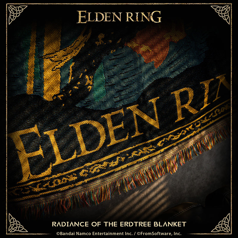 Starforged ELDEN RING Merchandise Tapestry Golden Tree’s Radiance - The Bloody Wolf Officially Authorized