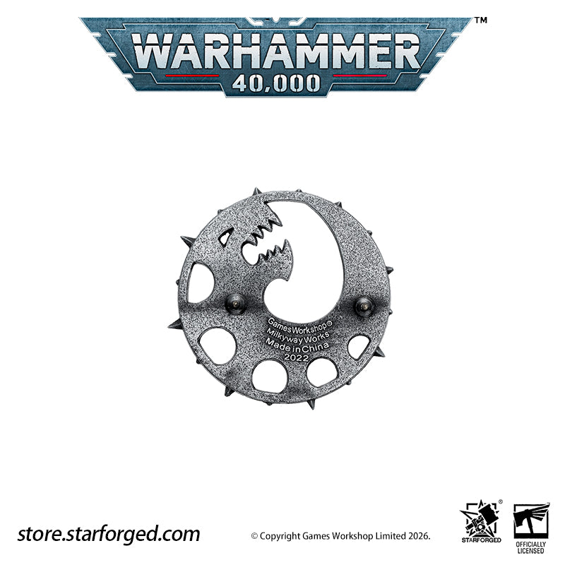 Warhammer 40K Mark of Brood Brothers Pin Badge Dragon Brooch Starforged "Brood Brothers" is the name given by a Genestealer Cult's members to normal Humans who have been infected with the xenos genetic material of a Genestealer Patriarch through its ovipositor. This infection makes these people members of the cult's collective psychic Broodmind as well as the potential parents of a new generation of Genestealer hybrids.