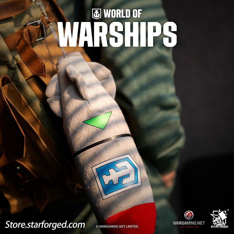 Starforged World of Warships  Torpedo Bomb Plush Toy Keychain & Pillows Gaming Periphery Other
