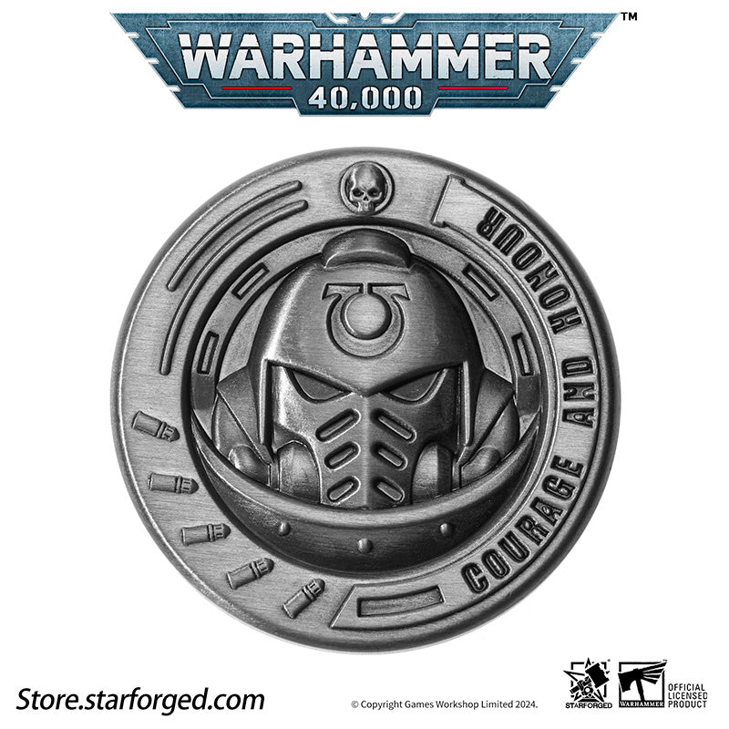 Warhammer 40K Ultramarine PAX Ultramar Collector Coin other Starforged