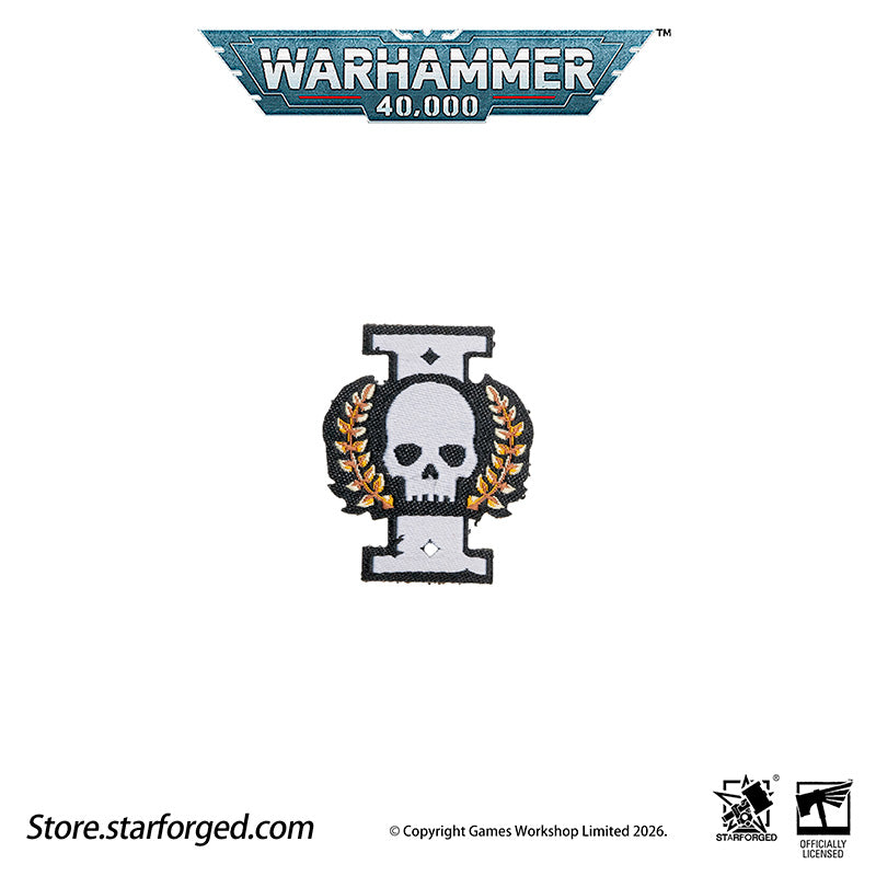 Starforged Warhammer 40K Astra Militarum Patch Collection Warhammer Gifts Fashion Accessories