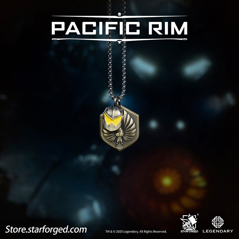 Starforged Pacific Rim “PPDC” Themed Pendant Men's Jewelry Accessories Movie Merchandise Officially Authorized