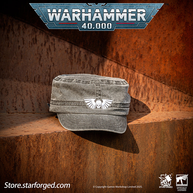 Starforged Warhammer 40K Religious Scions——Astra Militarum Tactics Cap Men's Fashion Clothes