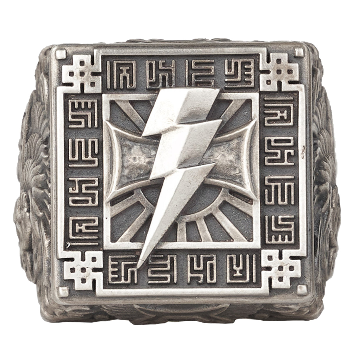 Warhammer 40K Seal of Chogoris Khanquest White Scars Jaghatai Khan Ring by Starforged