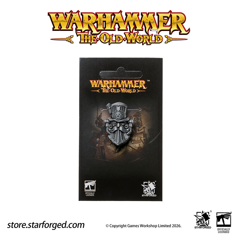 Warhammer Age of Sigma Brokk Grungsson Pin Badge AOS Lord-Magnate of Barak Nar Brooch Starforged