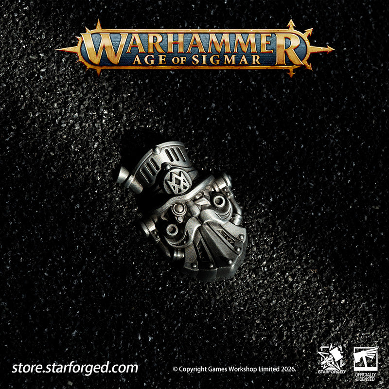 Warhammer Age of Sigma Brokk Grungsson Pin Badge AOS Lord-Magnate of Barak Nar Brooch Starforged