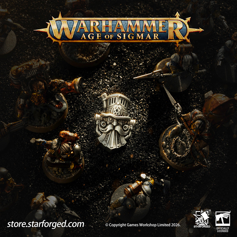 Warhammer Age of Sigma Brokk Grungsson Pin Badge AOS Lord-Magnate of Barak Nar Brooch Starforged