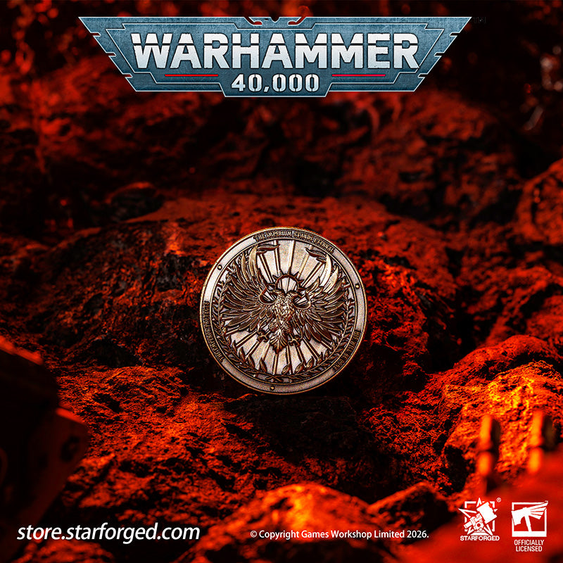 Warhammer 40K Collectible Coin Imperium of Man Terra Planetary Commemorative Coin Other