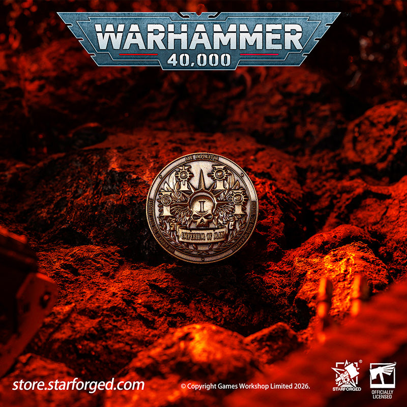 Warhammer 40K Collectible Coin Imperium of Man Terra Planetary Commemorative Coin Other