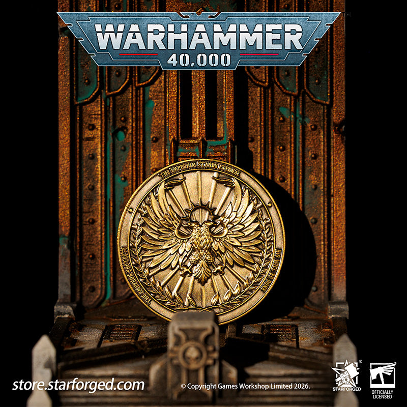 Warhammer 40K Collectible Coin Imperium of Man Terra Planetary Commemorative Coin Other