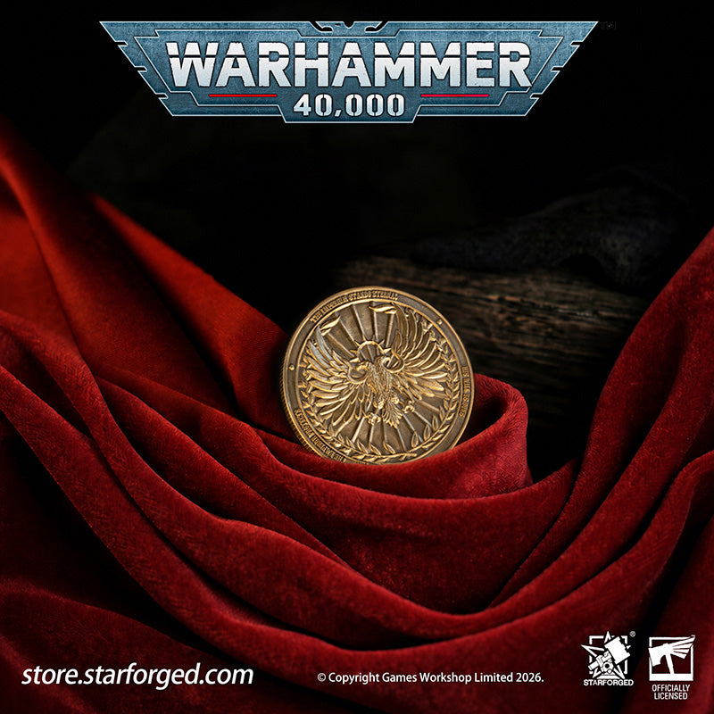 Warhammer 40K Collectible Coin Imperium of Man Terra Planetary Commemorative Coin Other