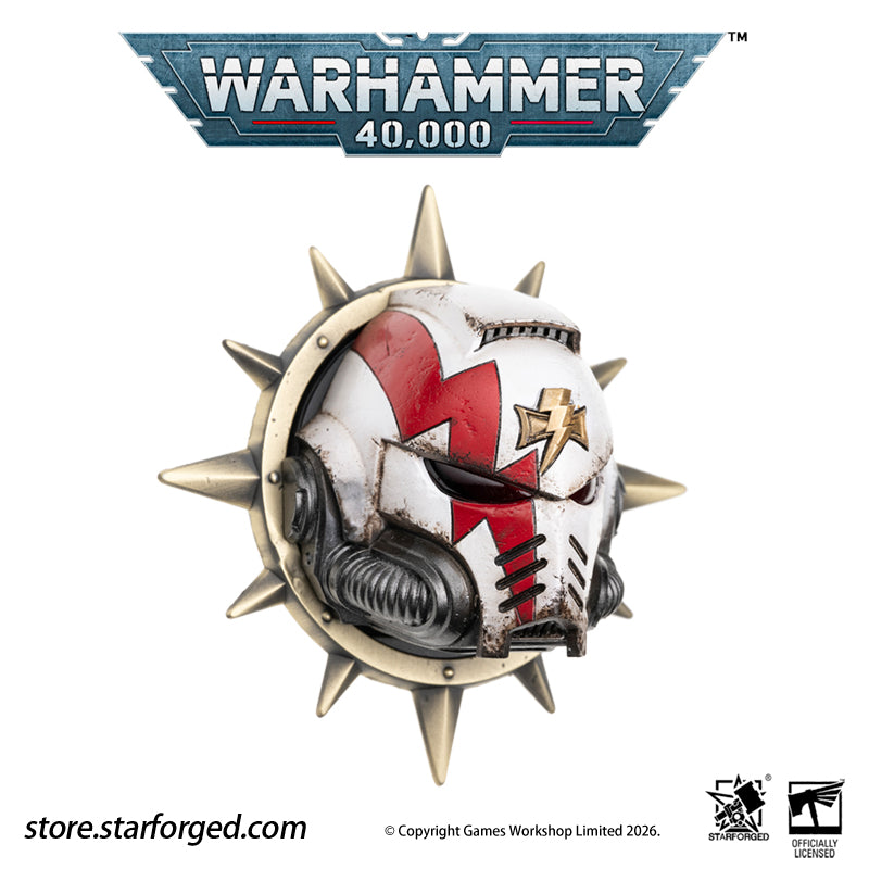 Starforged Warhammer 40,000 First Founding Chapter Intercessor Helmet Set