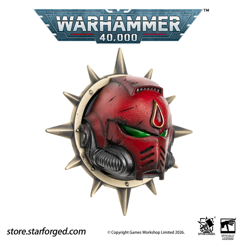 Starforged Warhammer 40,000 First Founding Chapter Intercessor Helmet Set