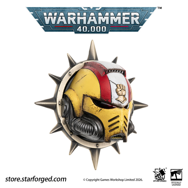 Starforged Warhammer 40,000 First Founding Chapter Intercessor Helmet Set